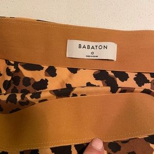 Leopard aritzia skirt